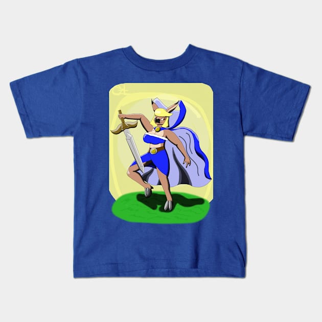 Magus Doe Kids T-Shirt by Cyborg-Lucario